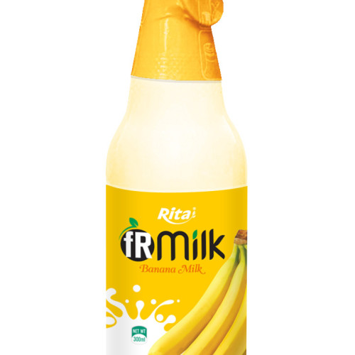300ml Manana milk Glass bottle